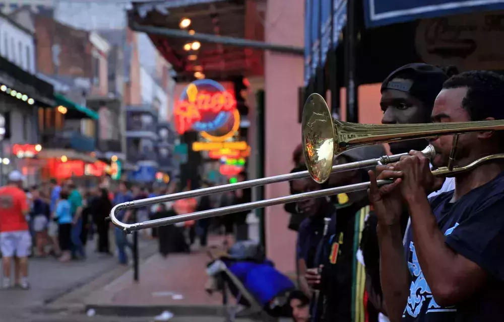 The lively American city