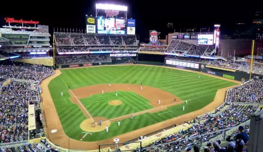 Minnesota Twins Baseball Game at Target Field