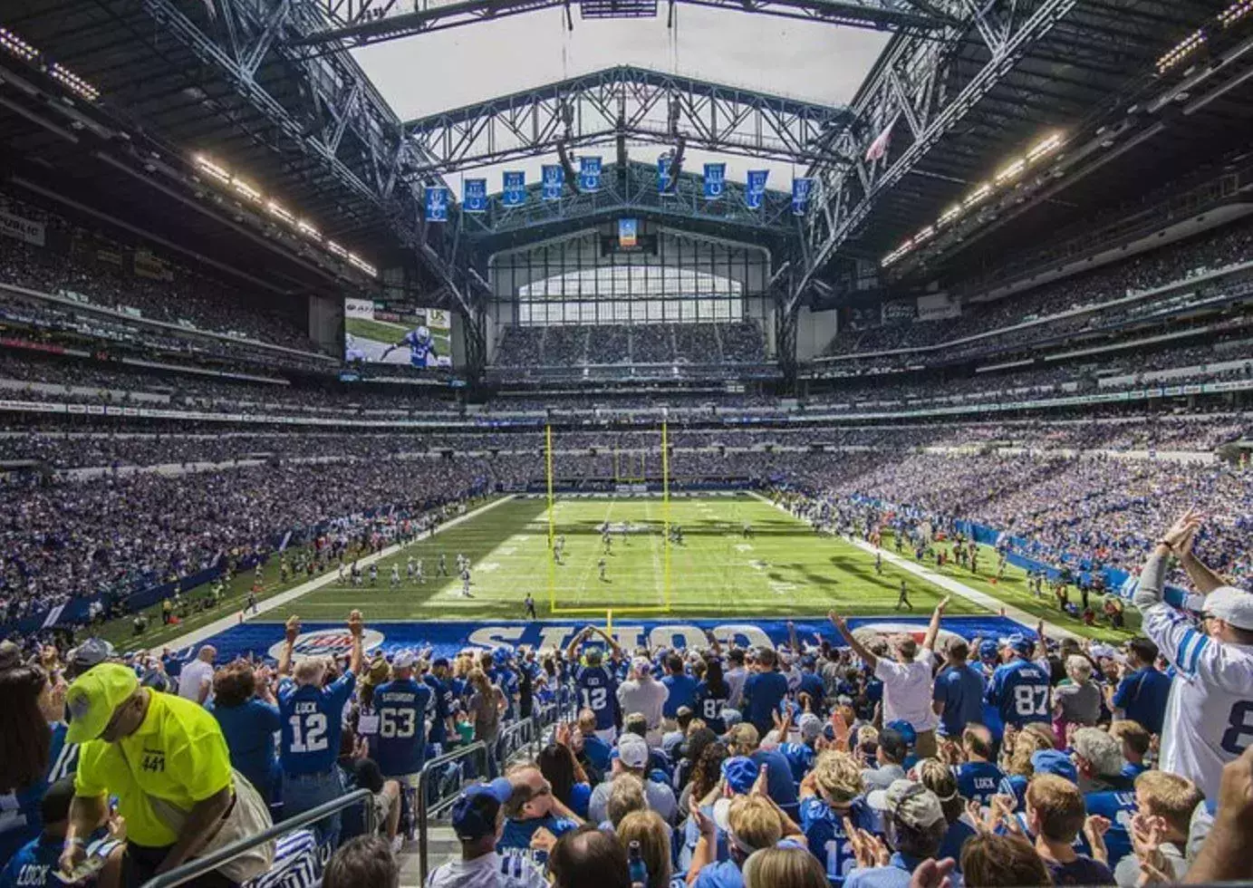 Catch a Colts Game at Lucas Oil Stadium