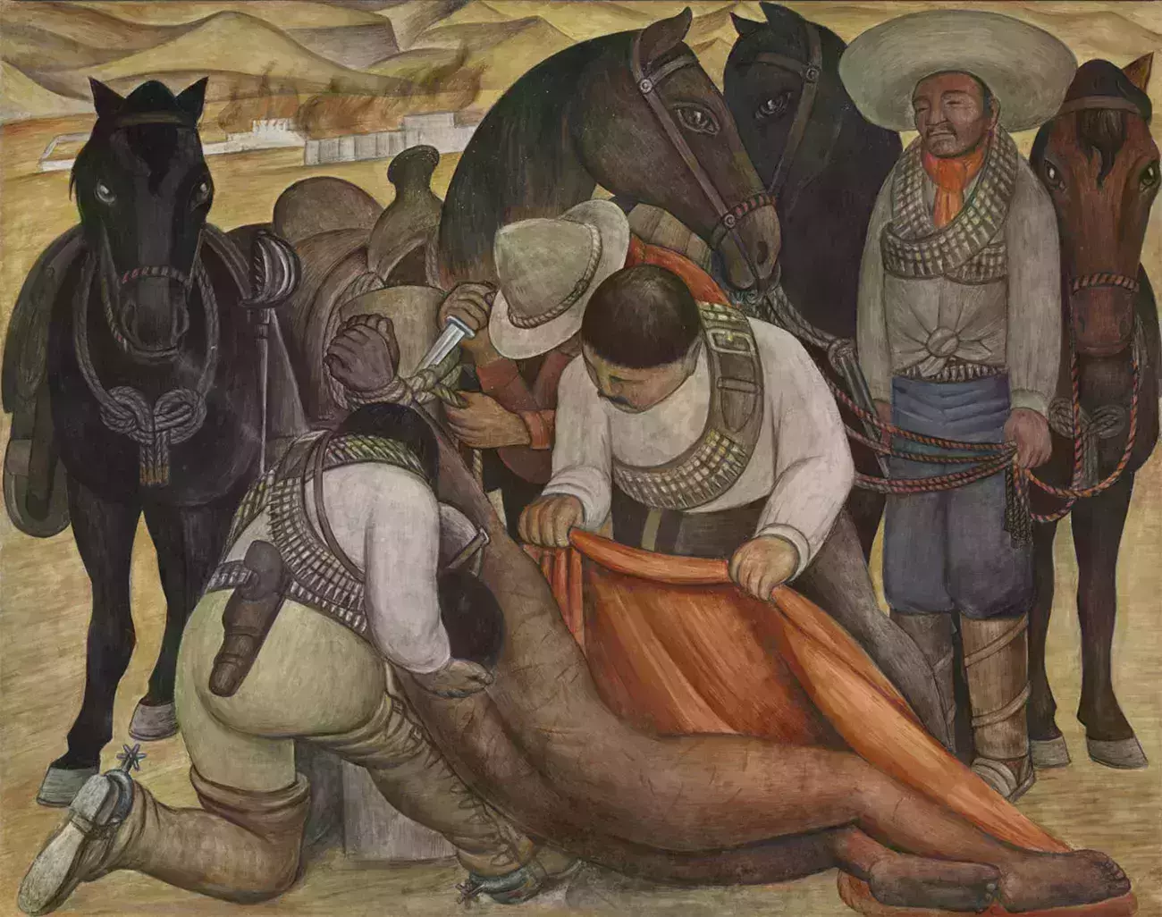 &amp;amp;lt;i&amp;amp;gt;Liberation of the Peon&amp;amp;lt;/i&amp;amp;gt;, 1931, by Jos&amp;amp;eacute; Diego Mar&amp;amp;iacute;a Rivera (Mexican, 1886&amp;amp;ndash;1957), 1943-46-1. &amp;amp;copy; 2014 Banco de M&amp;amp;eacute;xico Diego Rivera Frida Kahlo Museums Trust, Mexico, D.F. / Artists Rights Society (ARS), New York