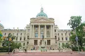 The Indiana Statehouse