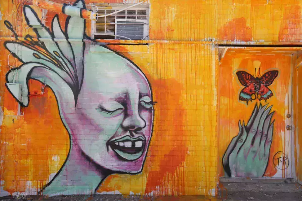 OKC Murals in Walker Arts District