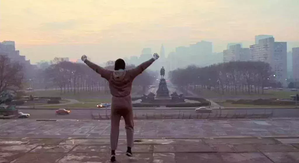 Rocky Steps in Philadelphia