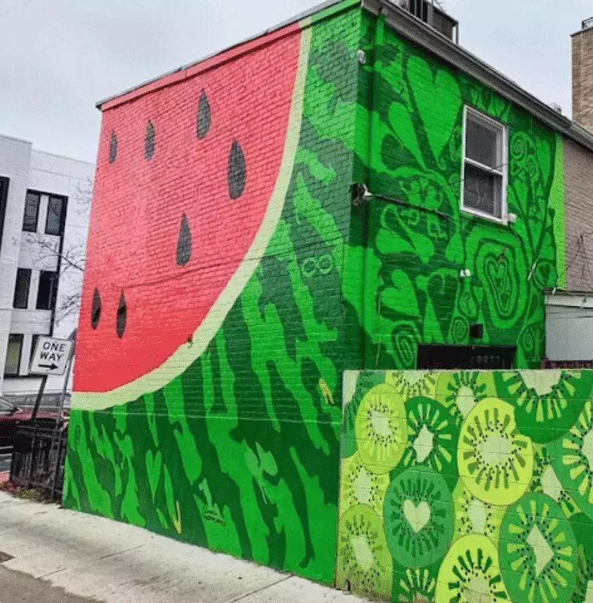 The Watermelon House in Washington DC 