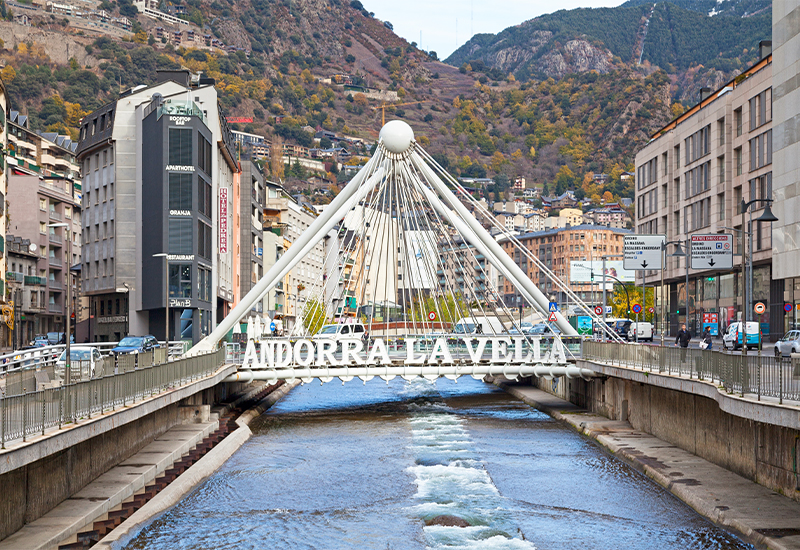 Scenic view of Andorra la Vella