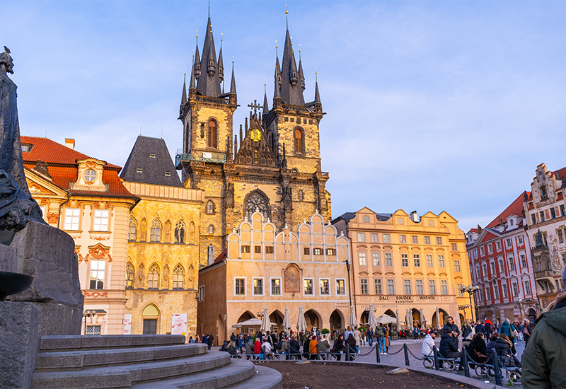 Scenic view of Prague's Old Town