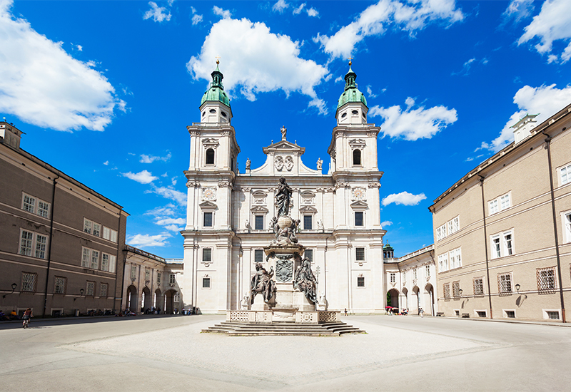 Scenic view of Salzburg Cathedral