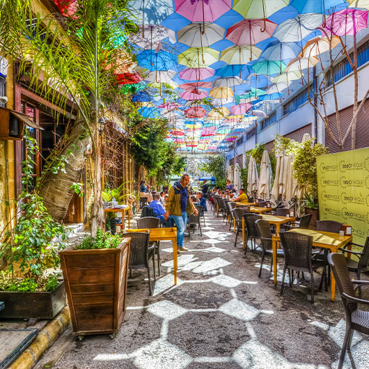 Street in Cypriot Nicosia