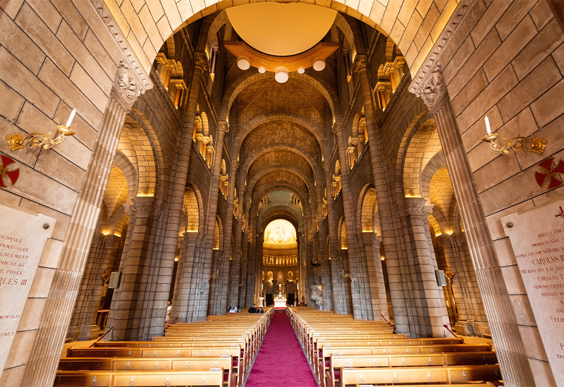 Scenic view of Cathedrale de Monaco Scenic view of Cathedrale de Monaco