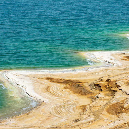 Scenic view of Dead Sea