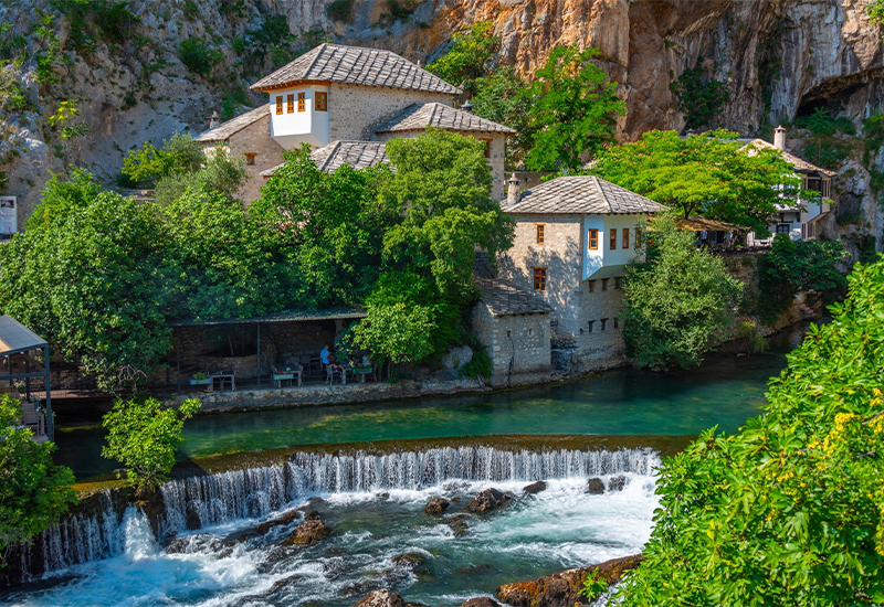 Scenic view of Dervish Monastery