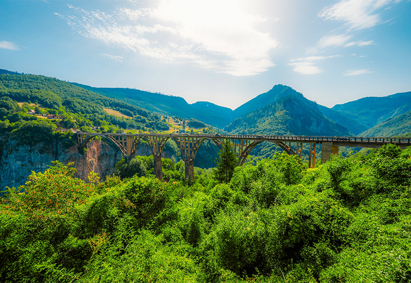 Scenic view of Durmitor National Park