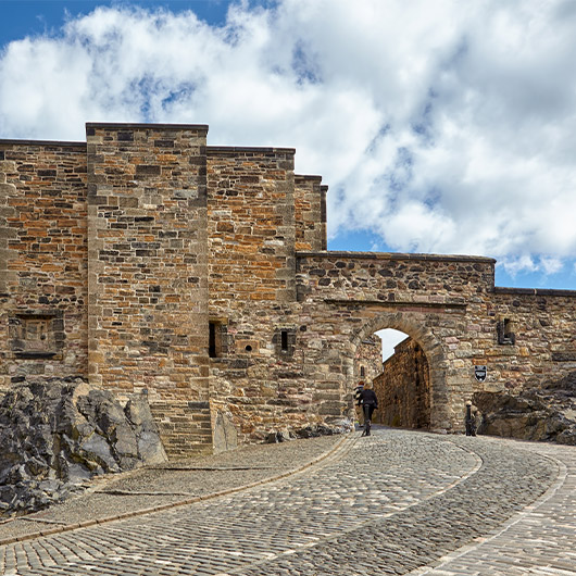 Scenic view of Foog's Gate
