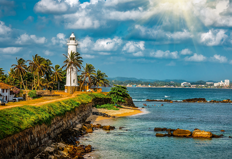 Scenic view of Galle Fort