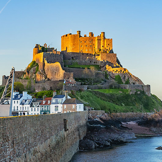 Scenic view of Gorey Castle