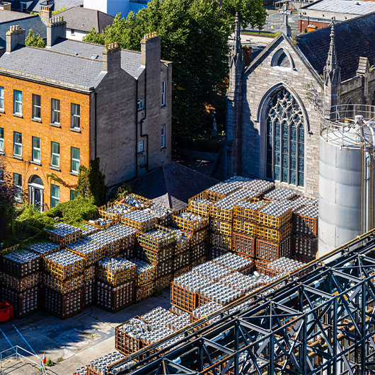 Scenic view of the Guinness Storehouse