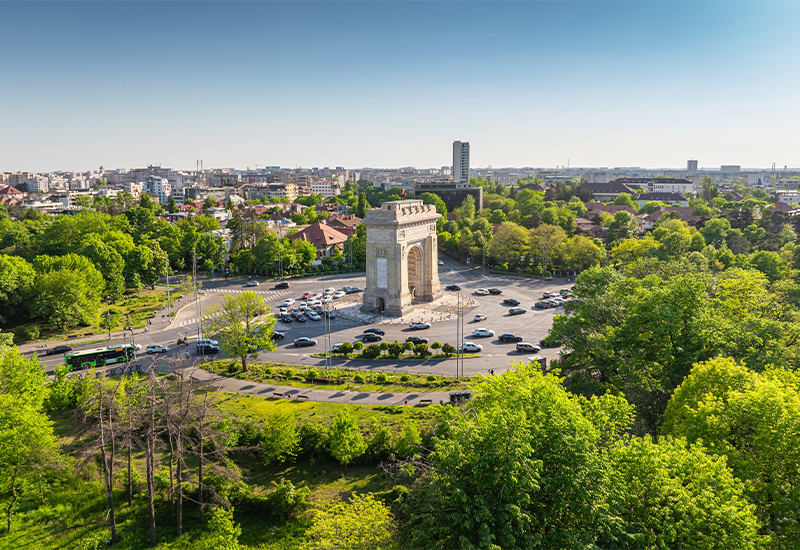 Scenic view of Herastrau Park Scenic view of Herastrau Park