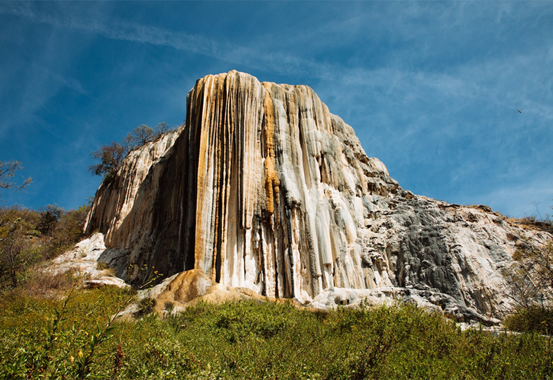 Scenic view of Hierve el Agua Hierve el Agua