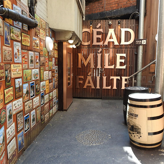 Scenic view of the Irish Whiskey Museum