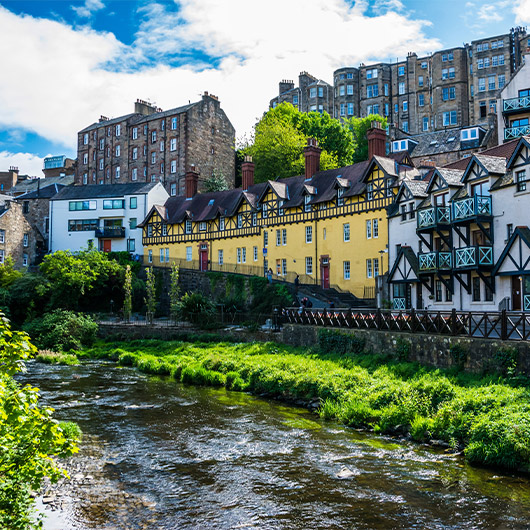 Scenic view of Leith Walkway