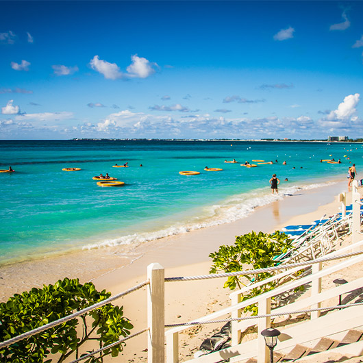 Scenic view of Seven Mile Beach Negril