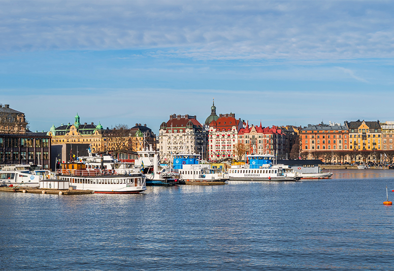 Scenic view of the Stockholm archipelago