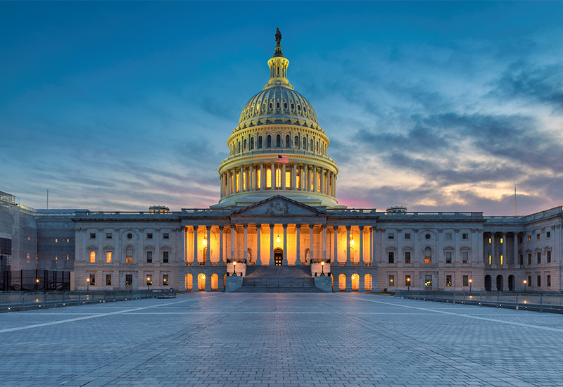 Scenic view of the United States Capitol Building