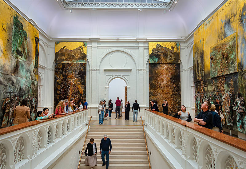 Scenic view of the Van Gogh Museum