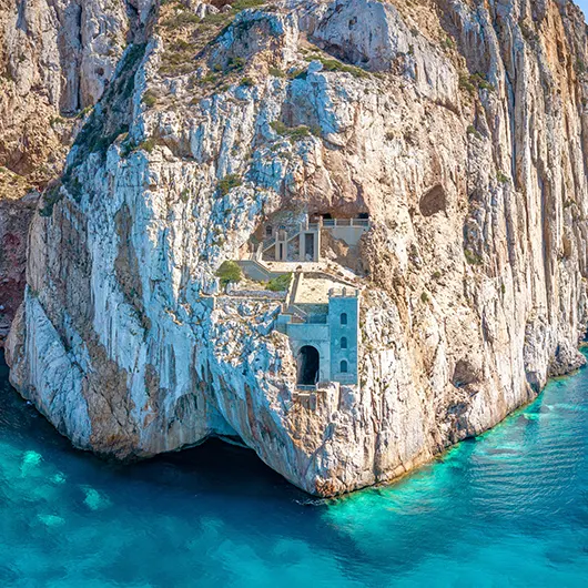 A scenic view of Sardinia Island