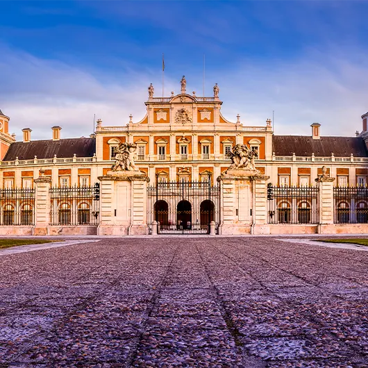 A Scenic View of Aranjuez Royal Palace