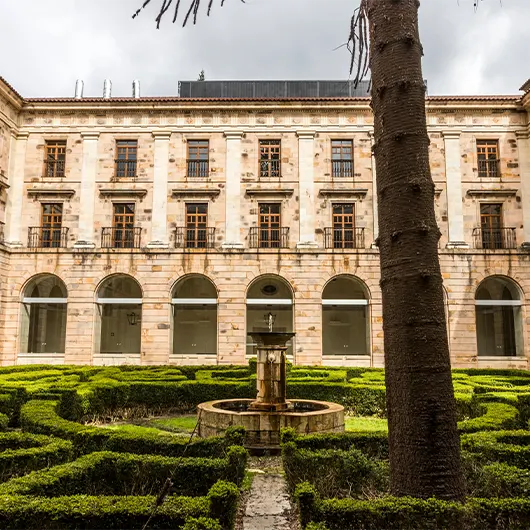 A Scenic View of The Monasterio de San Juan Bautista