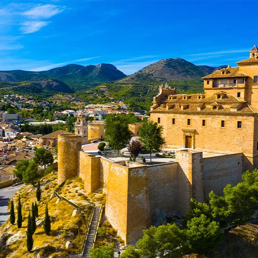 A Scenic View of Caravaca de La Cruz