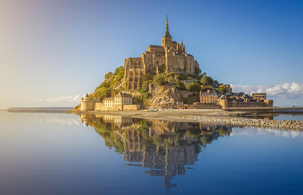 Le Mont Saint-Michel in Normandy