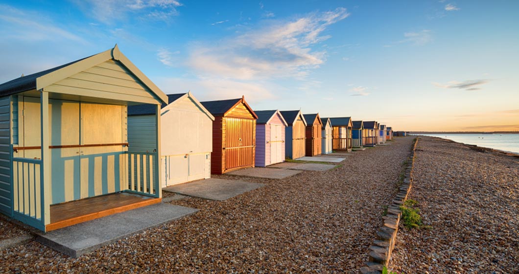 The Solent coastline