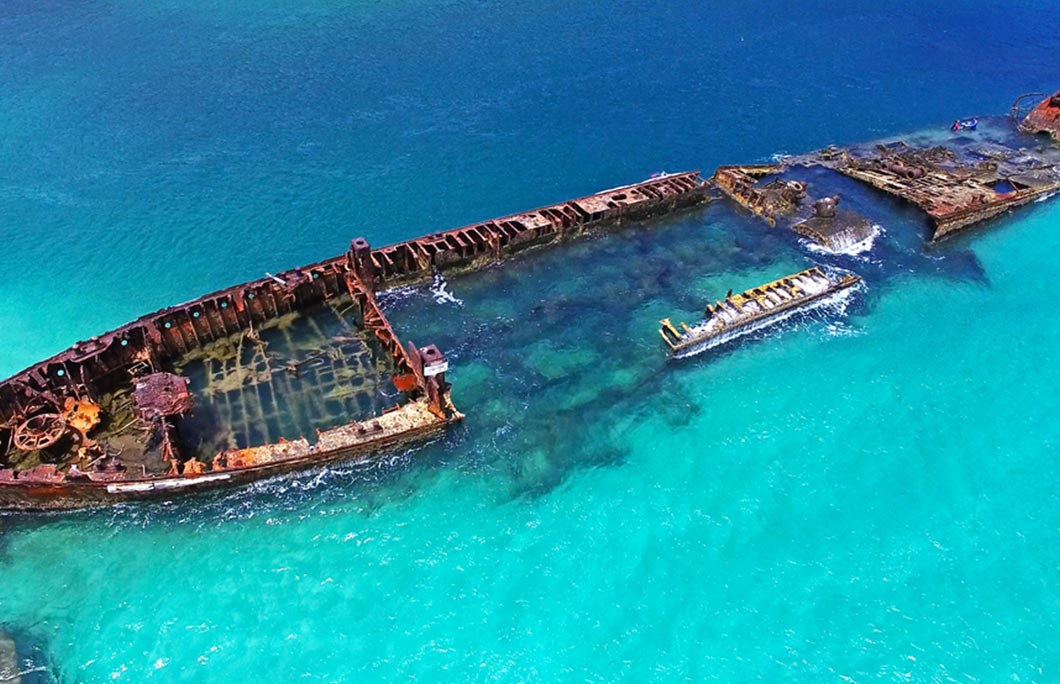 Tangalooma Island shipwrecks