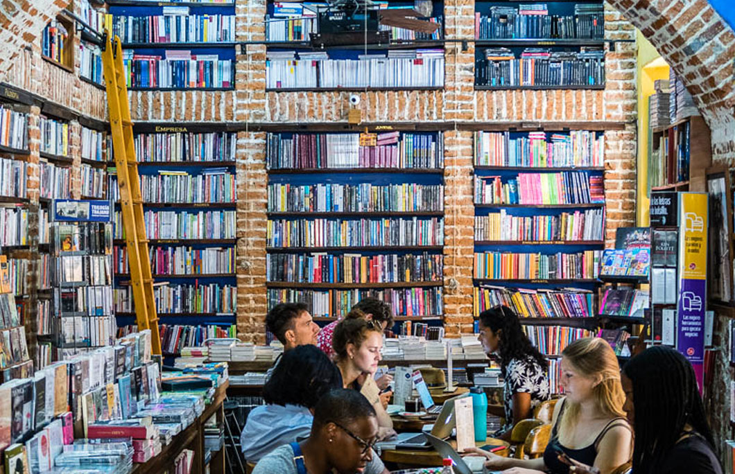 26th. Ábaco Cafe y Libros – Cartagena, Colombia