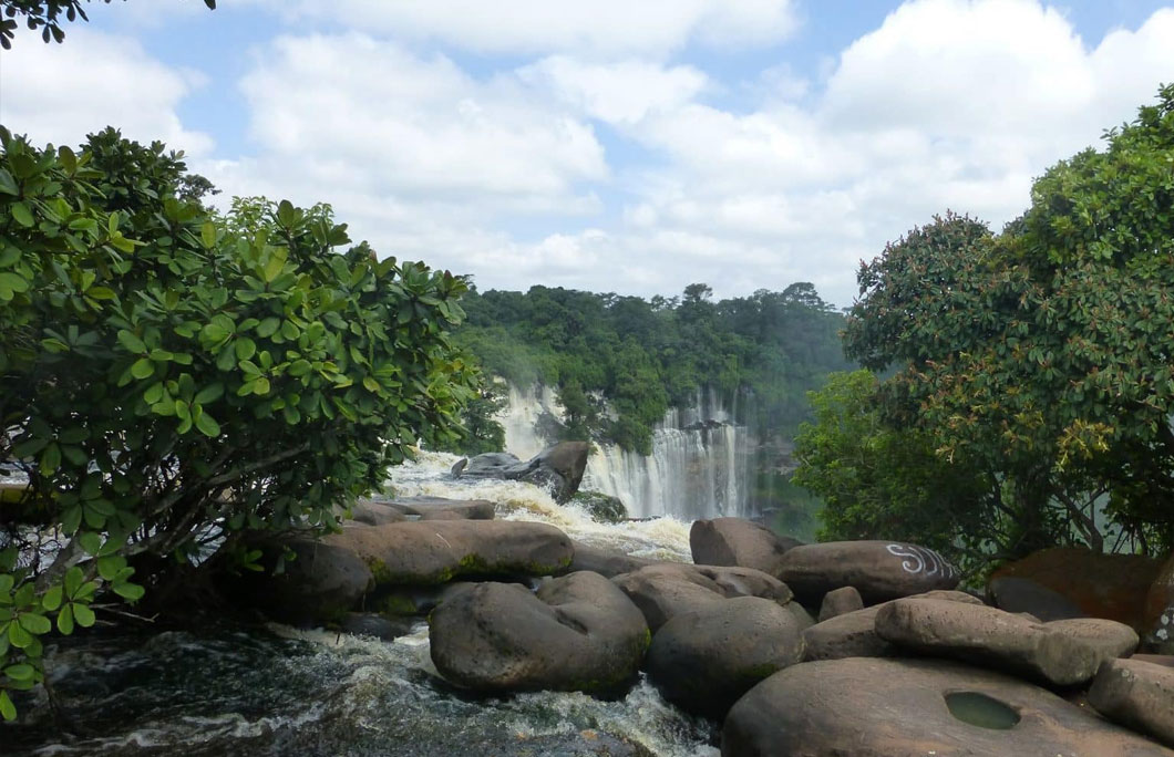 Angola is Home to a Pretty Impressive Waterfall
