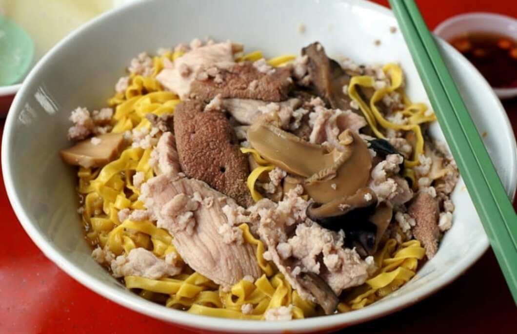 10. Bak Chor Mee – 58 Minced Meat Noodle