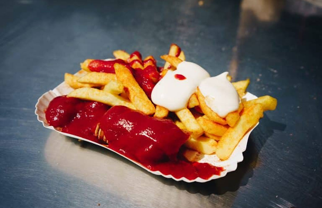 Berliners really are big fans of currywurst
