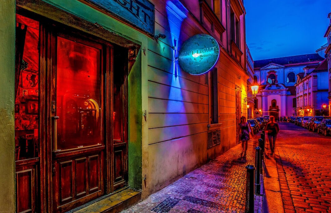 49th. Blue Light Bar – Prague, Czech Republic 