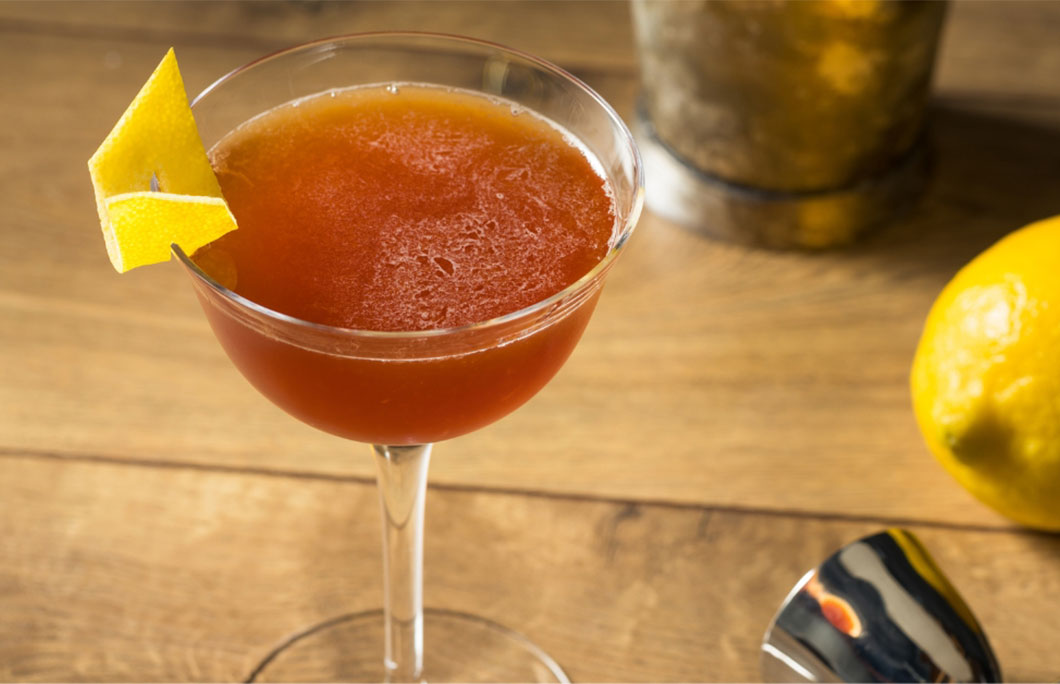 Bourbon Campari Amaro Cocktail