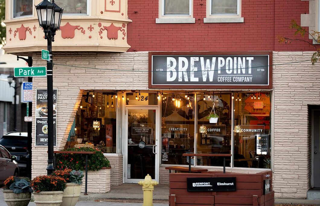 2. Brewpoint Coffee – Elmhurst