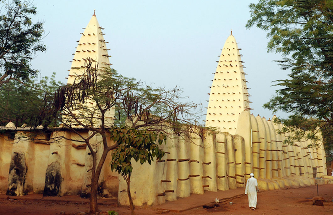 Burkina Faso is home to a famous mosque
