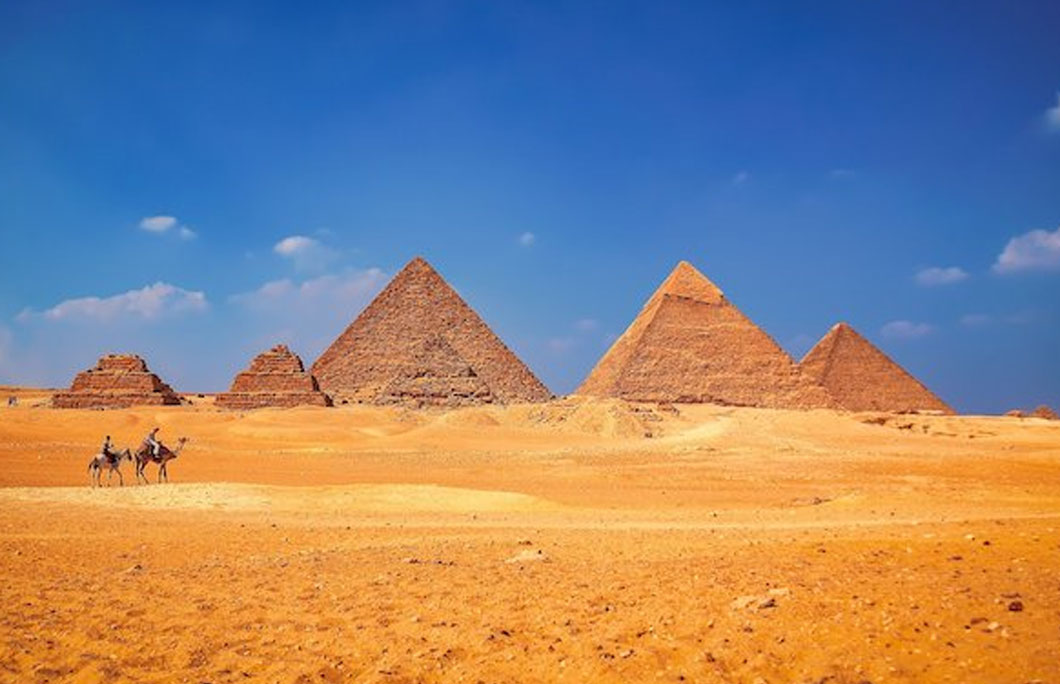 Cairo is home to the Great Pyramid of Giza