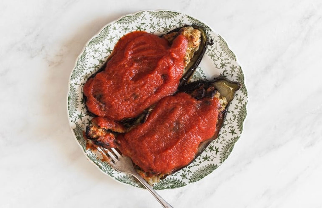 4. Calabrian Stuffed Aubergines