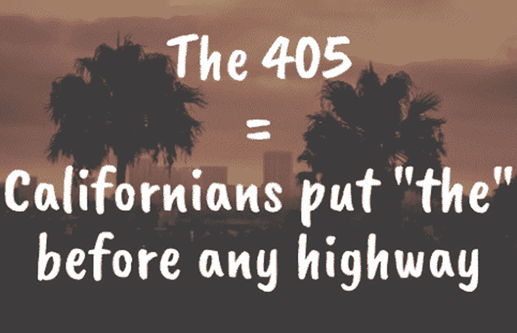 What does The 405 mean?