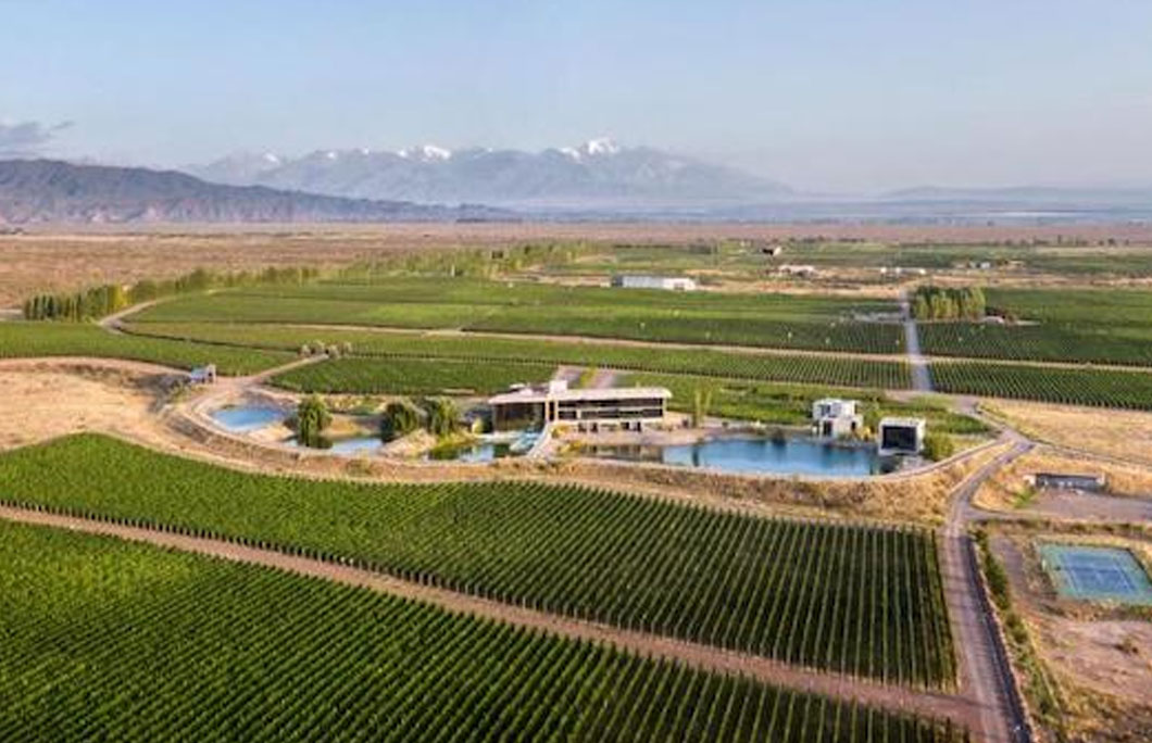 15. Casa de Uco Vineyards and Wine Resort – Mendoza, Argentina 