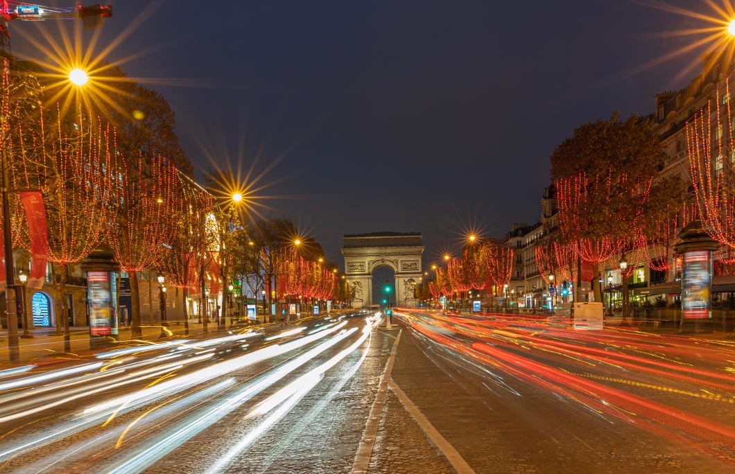 Avenue des Champs-Elysées et Avenue Montaigne