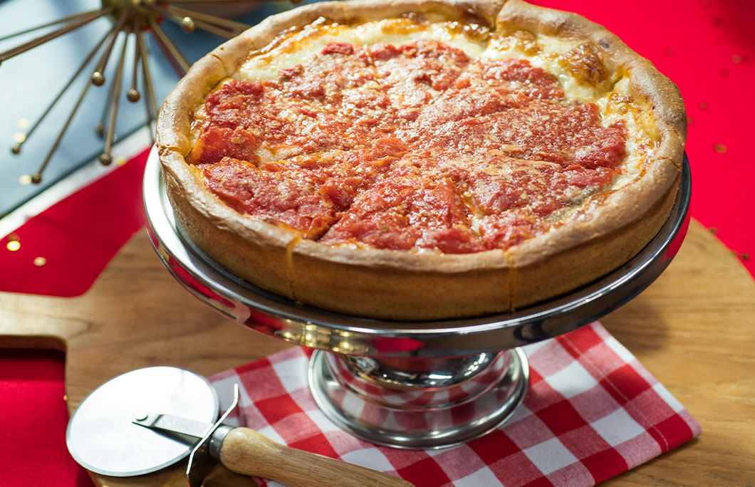 Chicago Style Deep Dish Pizza