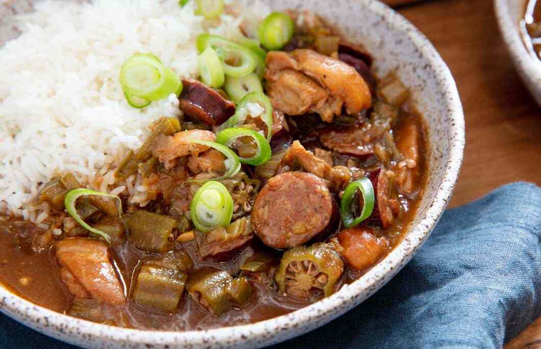 6. Chicken And Sausage Gumbo